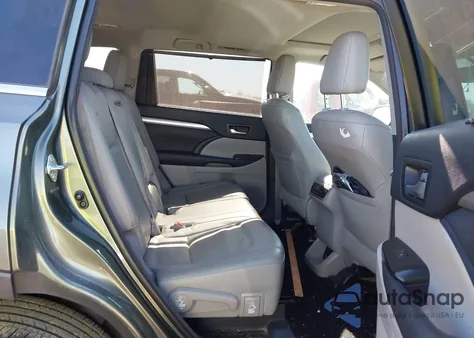 2014 Toyota Highlander Xle V6 из США, поврежденный, VIN 5TDJKRFH5ES007806